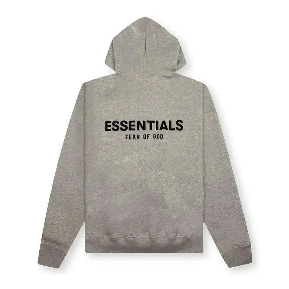 Essentials Dark Oatmeal Fear of God Hoodie