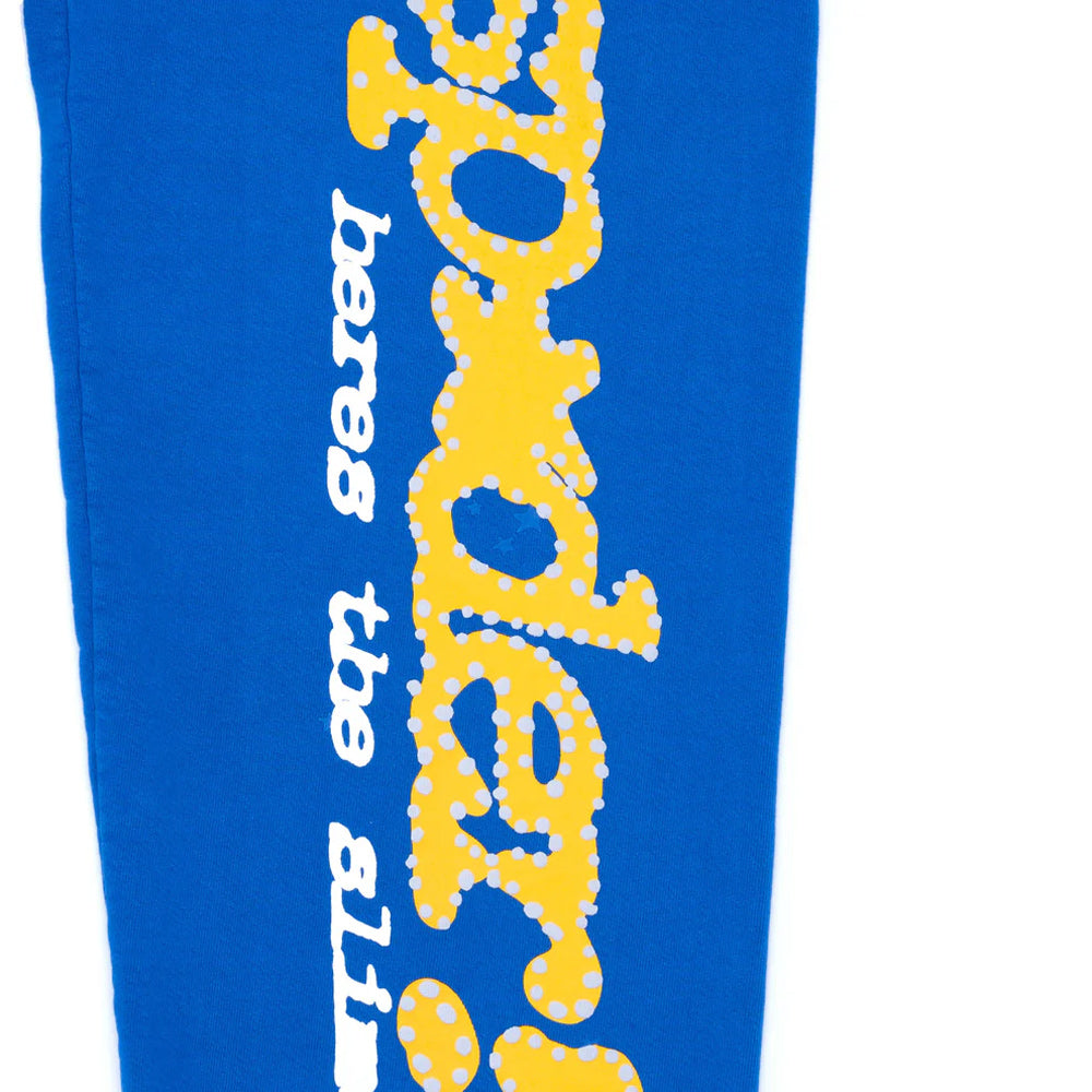 Sp5der Blue TC Sweatpants