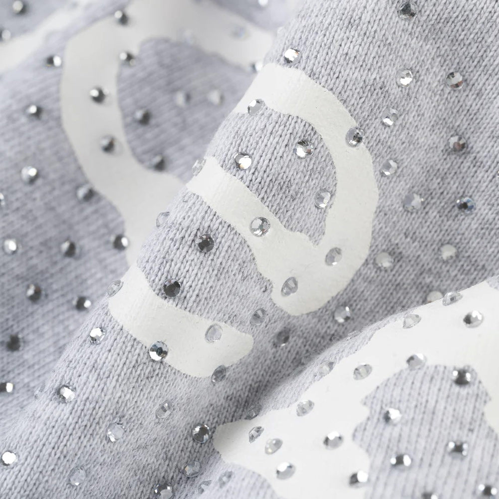 Sp5der Heather Gray VVS Hoodie
