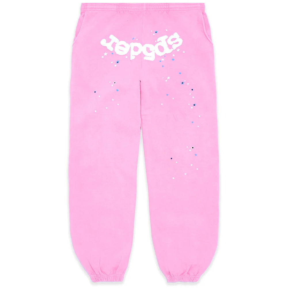 Sp5der Pink Atlanta Sweatpants