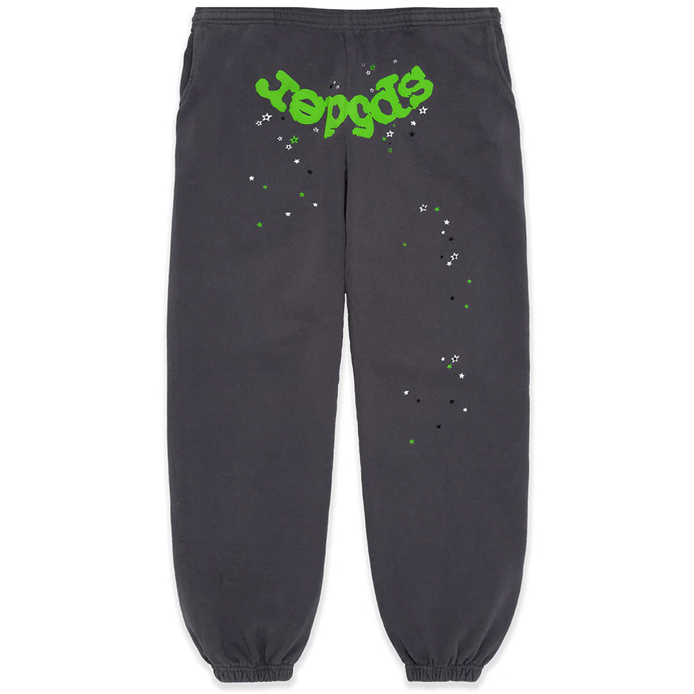 Sp5der Slate Grey Wait Sweatpants