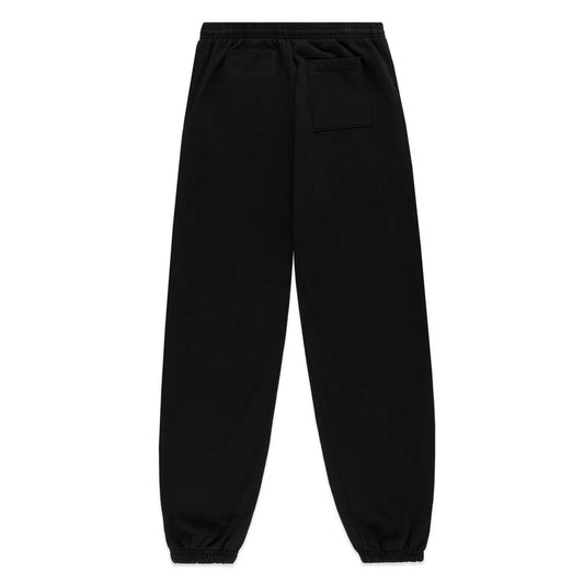 Black sweatpants on a white background