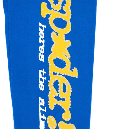 Sp5der Blue TC Sweatpants