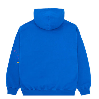 Sp5der Blue TC Web Hoodie