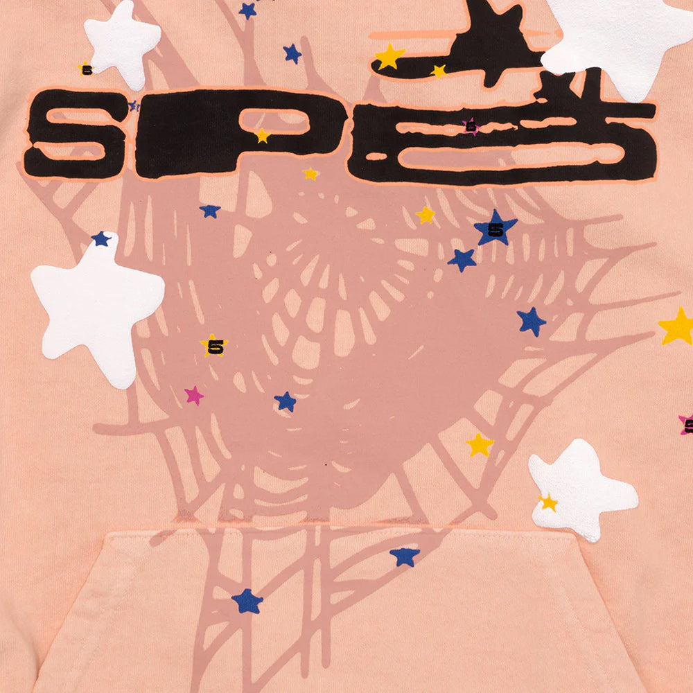 Sp5der Peach SP5 Bellini Hoodie