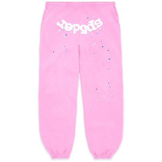 Sp5der Pink Atlanta Sweatpants