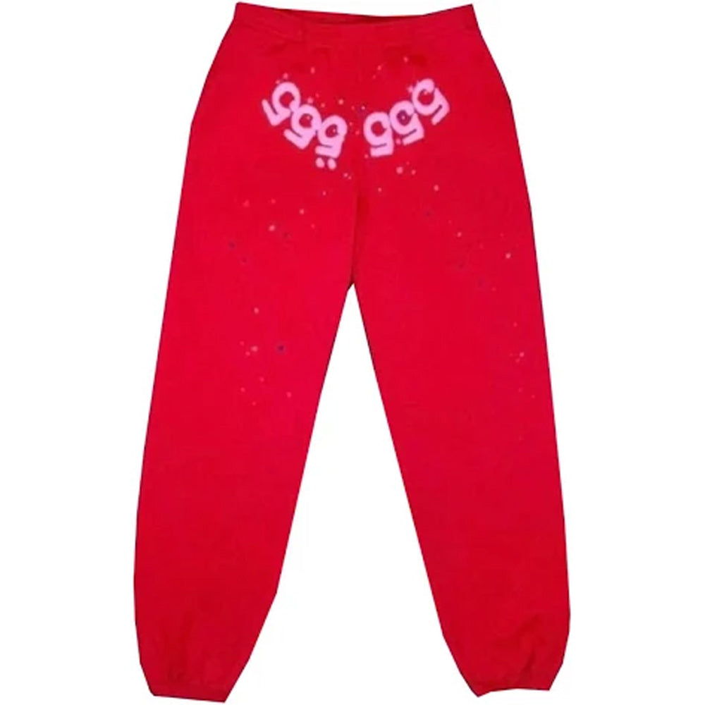 Sp5der Red Angel Number 555 Sweatpants
