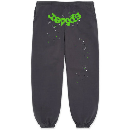 Sp5der Slate Grey Wait Sweatpants