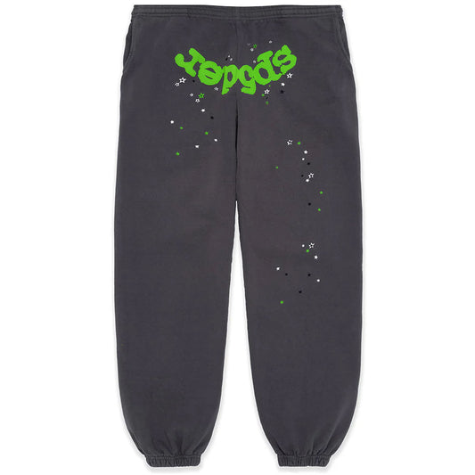 Sp5der Slate Grey Wait Sweatpants