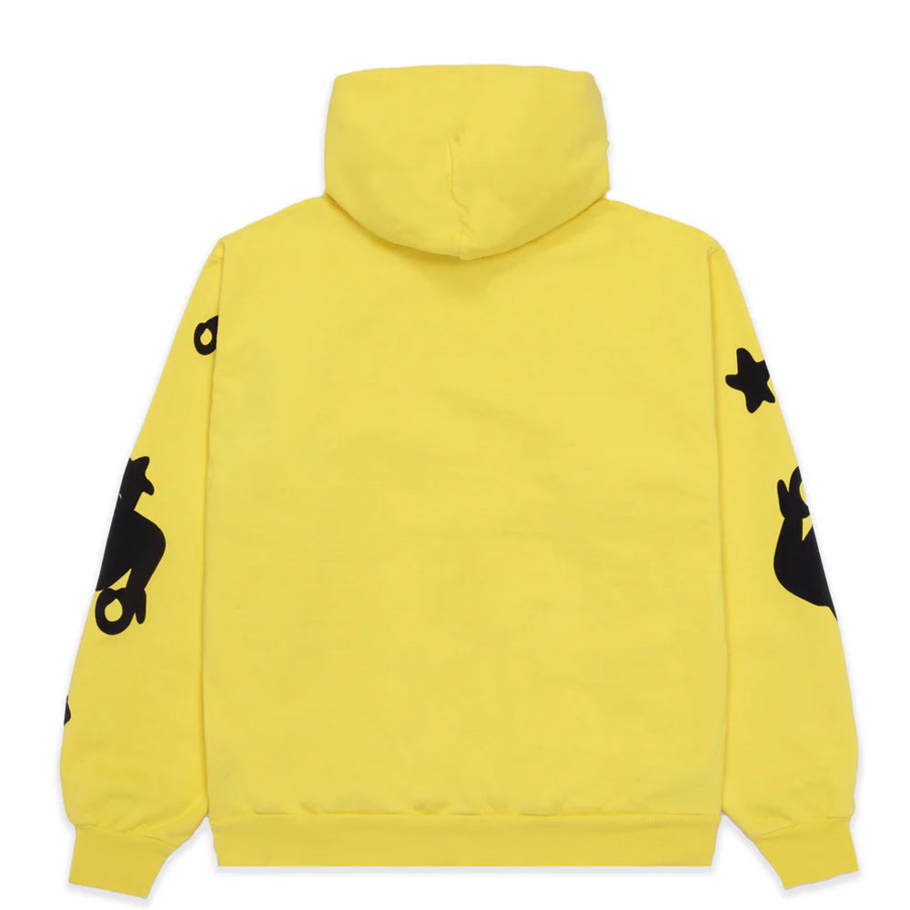 Sp5der Yellow Beluga Hoodie