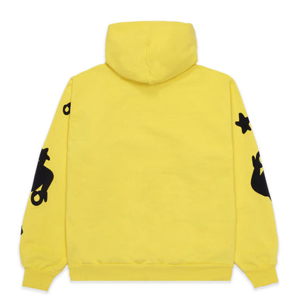Sp5der Yellow Beluga Hoodie